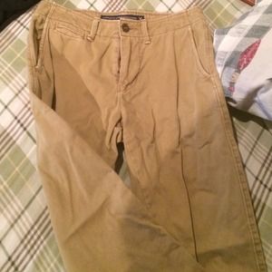 Size28x30 American eagle men's kaki pants slim.