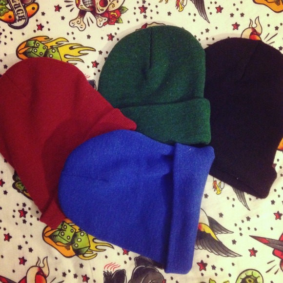 Bundle of beanies.