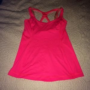 Lululemon tank - pink/coral