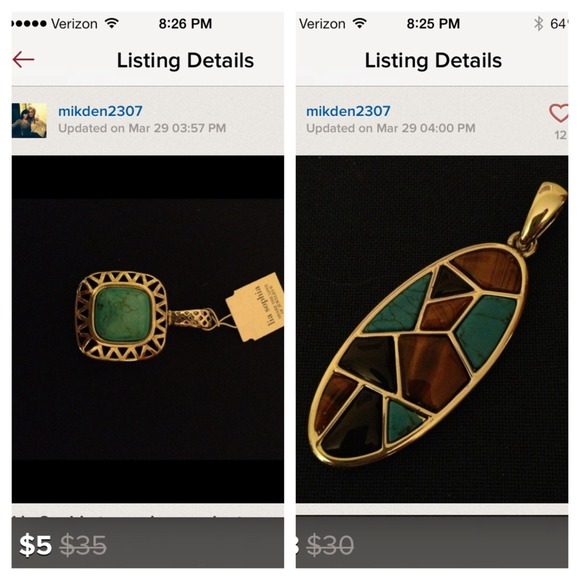 Pendants - Reserved for Ollerca