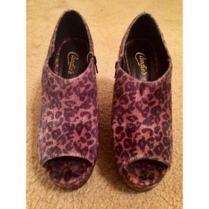 Candie's leopard shoes