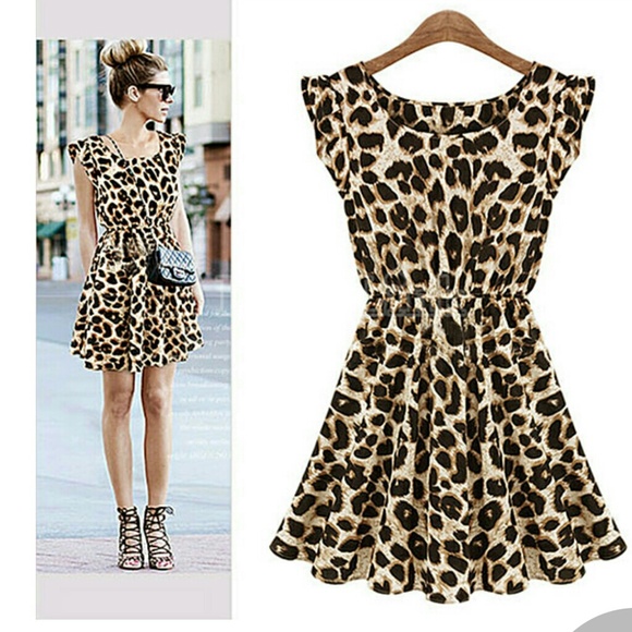 Leopard Print Dress