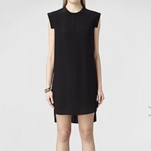 All Saints Black Tonya Dress