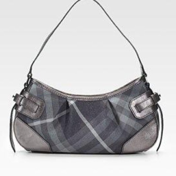 burberry purses grey