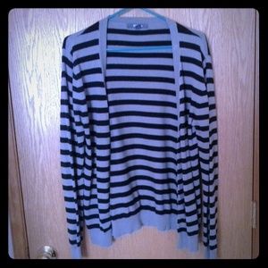 Striped cardigan