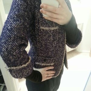Talbots Jackets & Coats - Tweed blazer cuffed Talbots Jackets & Coats - Tweed blazer cuffed