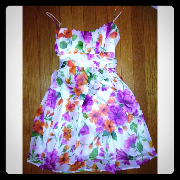 Floral sun dress