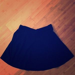 Black skater girl skirt