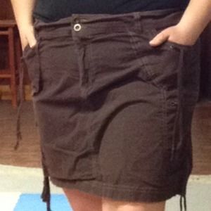 ⬇️Reduced⬇️ Lane Bryant brown skort size 22