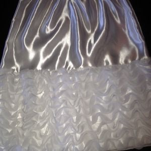 White Satin slip/skirt.