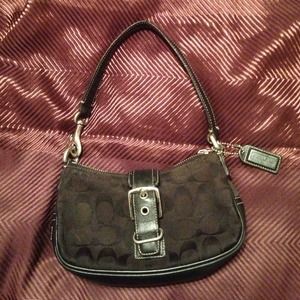 REAL Black coach bag