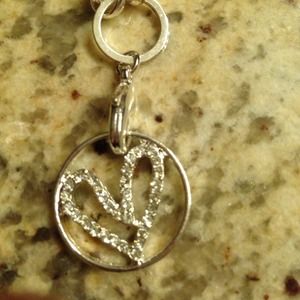 Necklace and floating charm window