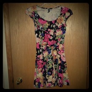 Floral skater dress