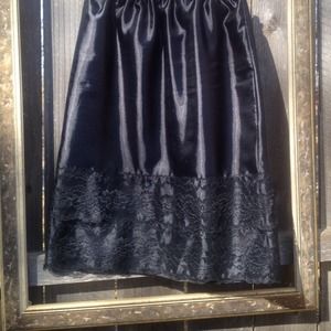 Satin Lace slip/skirt