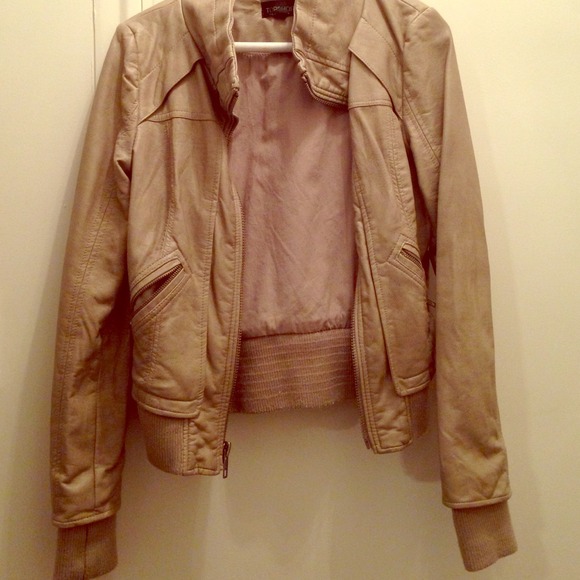 Faux leather bomber jacket, reduced🌟