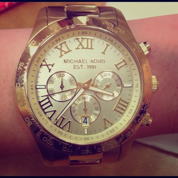 Gold Michael Kors Watch