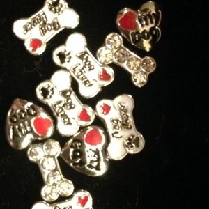 Pet lovers floating charms limited quantity
