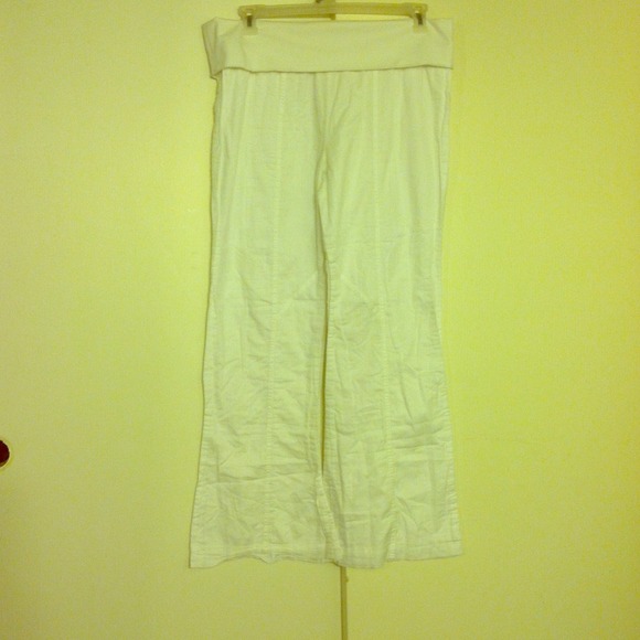 White linen fold over waistREDUCED!