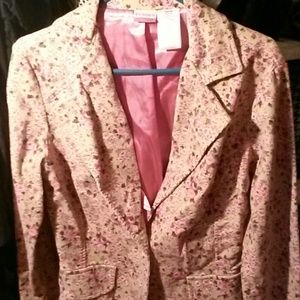 Flower design jacket