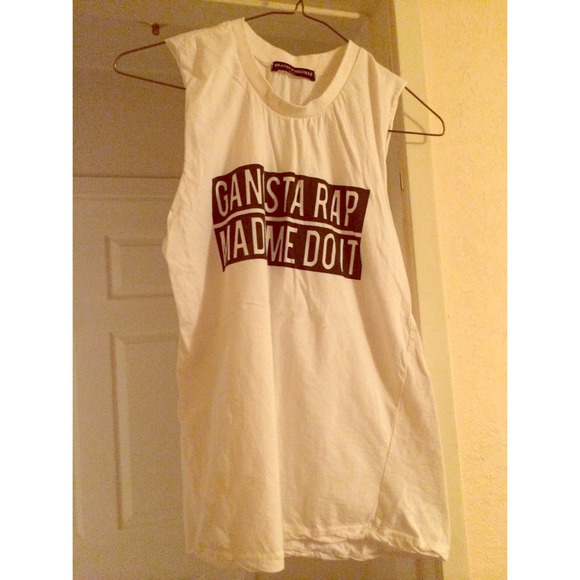 Brandy melville gangsta rap made me do it tank