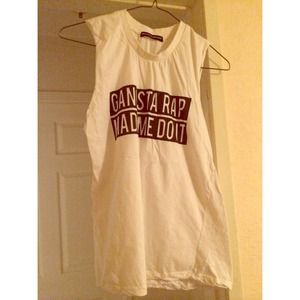 Brandy melville gangsta rap made me do it tank