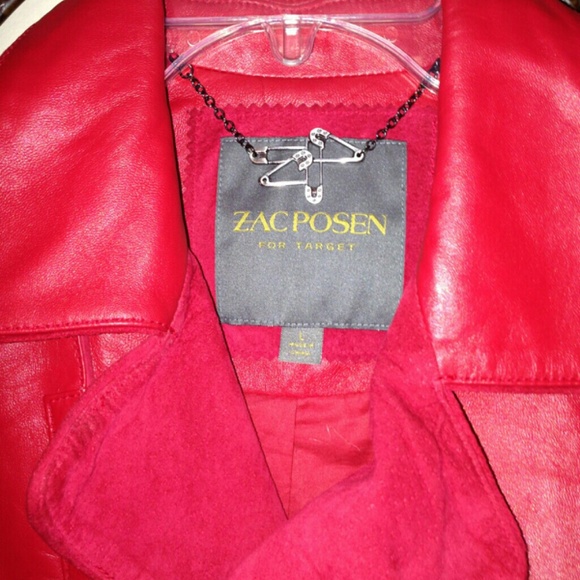 !!SOLD TO A FRIEND!!!**ZAC POSEN**MOTO JACKET - Picture 2 of 4