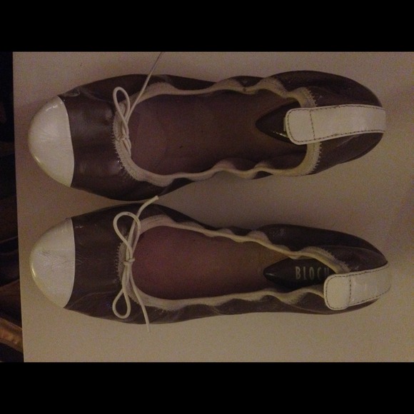 Philip Bloch spectator style ballet flats, size 36