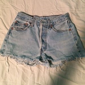 Levy high waisted shorts