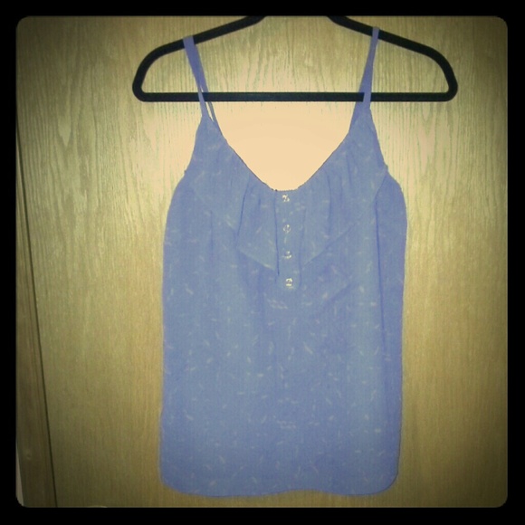 Blue tank