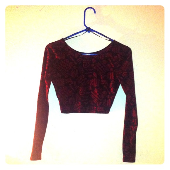 Tribal Cropped Top