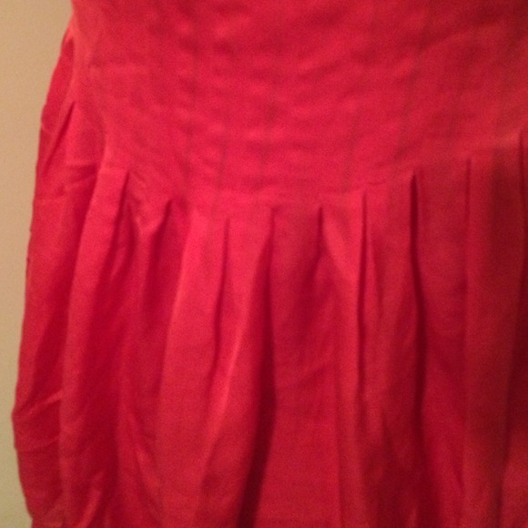 Bebe Baby Doll Dress in Coral - Picture 4 of 4