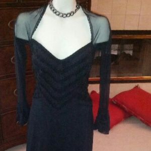 Tadashi Black Gown