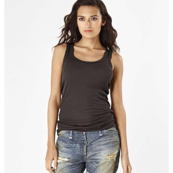 Michael Stars - gray boyfriend tank top (os)