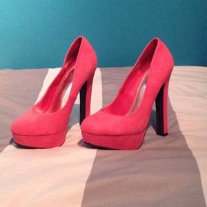 Charlotte Russe platform pumps