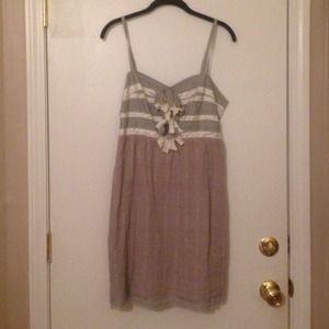 Anthropologie Feather Bone dress M