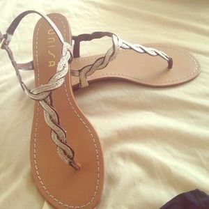 Summer fashion sandals. Never worn once!