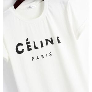 Celine tee t-shirt celebrity style