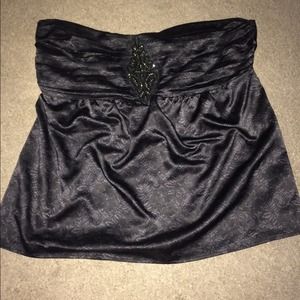 Torrid size 2 black  shirt and purple shirt