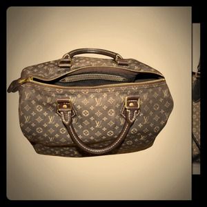 Louis Vuitton Mini Lin Speedy 30 "100% Authentic"