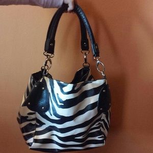 Zebra purse