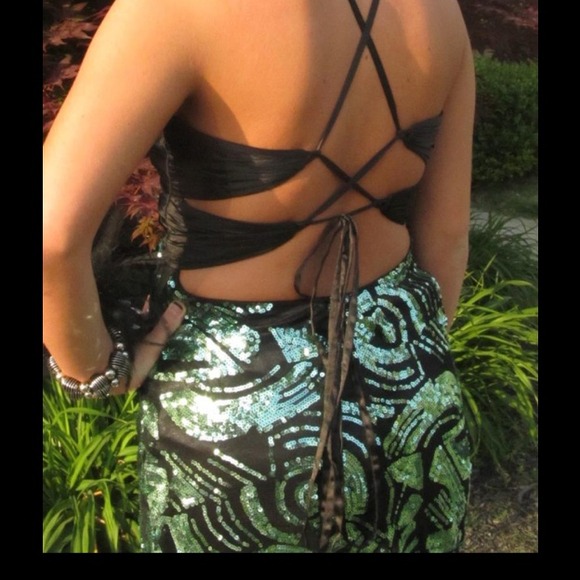 Divisions of Landa size 10. Prom dress