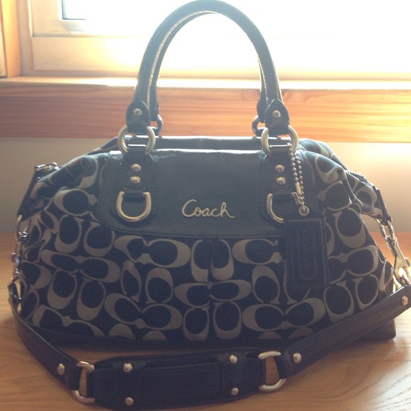 Coach Signature Ashley Satchel Purse
