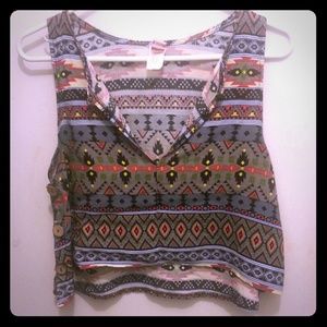 Tribal Crop Top