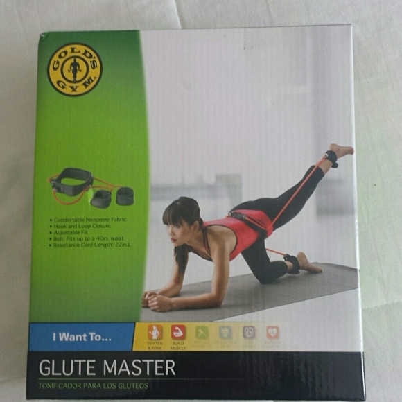 Unopened glute work out equipment.