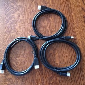 HDMI cables. New!