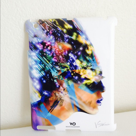 Three Diamonds European iPad Case real Swarovski