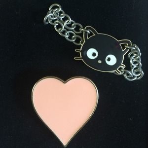 Heart Ring & Chococat Bracelet