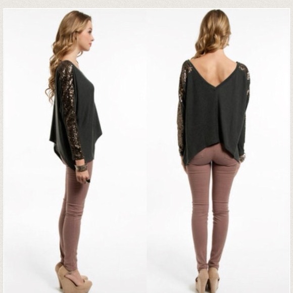 Tobi sequin sweater - Picture 3 of 3