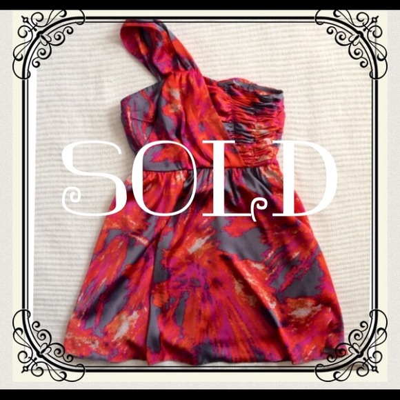 GO international Dresses & Skirts - Sassy one shoulder dress