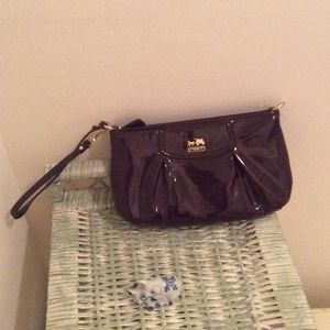Authentic Coach wristlet